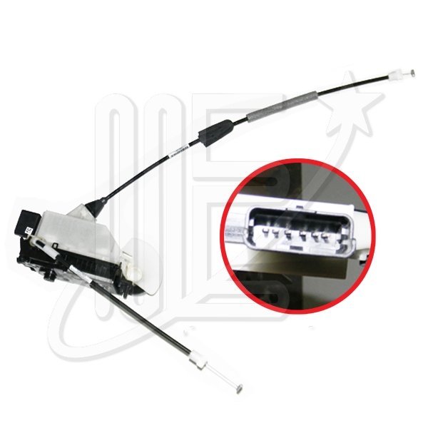CERRADURA PUERTA DELANTERA IZQ ORIGINAL 208