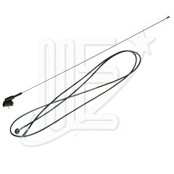 ANTENA TECHO REGULABLE NEGRA 80CM PEUGEOT (TODOS)