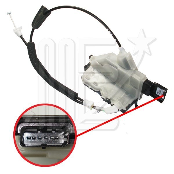 CERRADURA PUERTA DELANTERA DERECHA ORIGINAL  C3 II