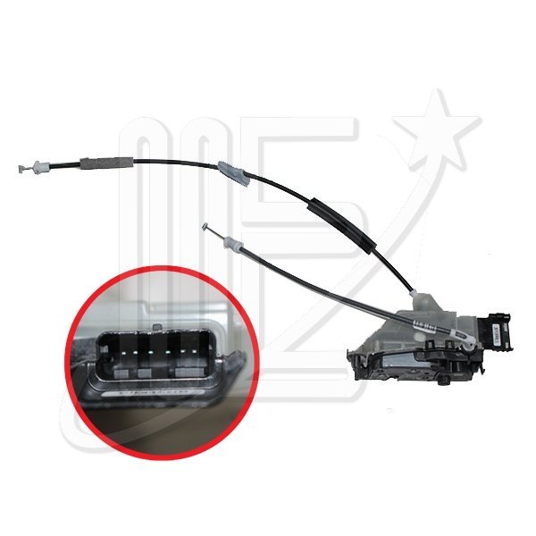 CERRADURA PUERTA DEL DER ORIGINAL C4 CACTUS