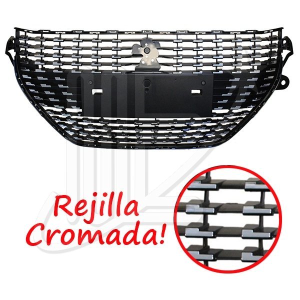 REJILLA FRENTE ADAPTABLE CROMADA      208 2020/...