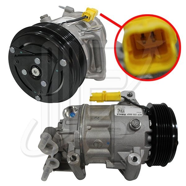 ACP225M.jpg COMPRESOR AIRE ACOND. 206/207 1.4 8V