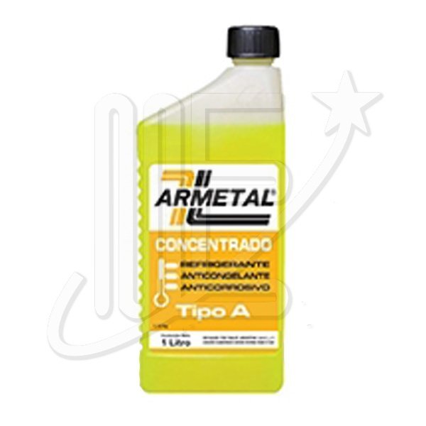 LIQUIDO REFRIGERANTE ARMETAL INORGANICO AMARIL 1Lt