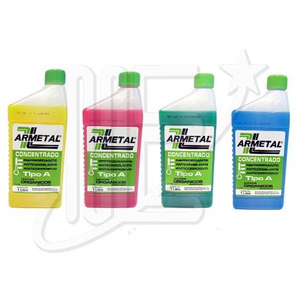 LIQUIDO REFRIGERANTE ARMETAL ORGANICO SURTIDO 1Lt