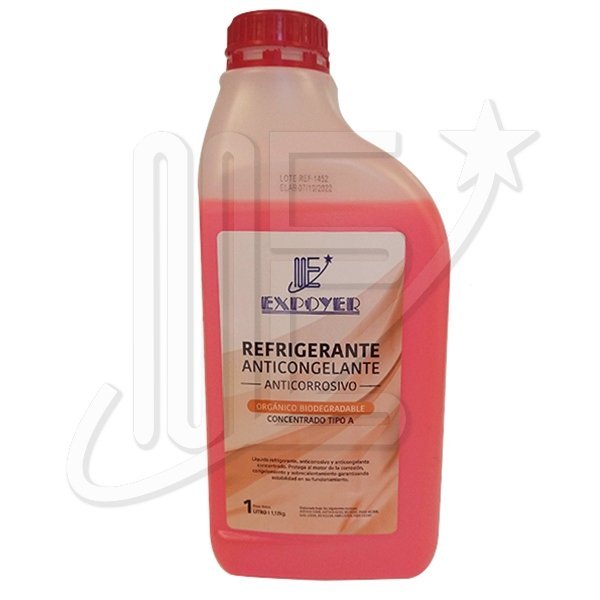 LIQUIDO REFRIGERANTE ORGANICO T/ORIG ROJO 1L