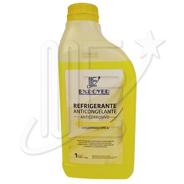 LIQUIDO REFRIGERANTE ORGANICO T/ORIG AMARILLO 1L