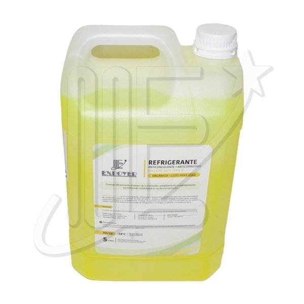 LIQUIDO REFRIG ORGANICO T/ORIG AMARILLO 5L DILUIDO
