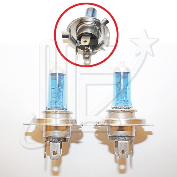LAMPARA H4 24V 75/70W P43T 4200K