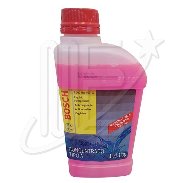 LIQUIDO REFRIGERANTE BOSCH ROJO 1 Lt. ORGANICO