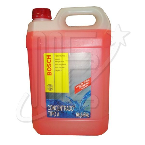 LIQUIDO REFRIGERANTE BOSCH ROJO 5 LTOS ORGANICO