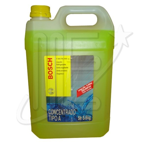 LIQUIDO REFRIGERANTE BOSCH AMARILLO 5 LTOS ORGAN