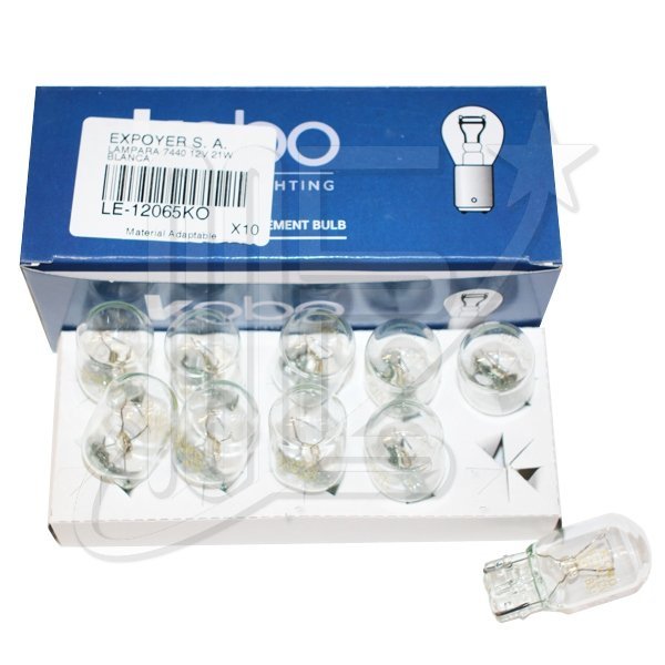 LE-12065KO.jpg LAMPARA 7440 12V 21W BLANCA