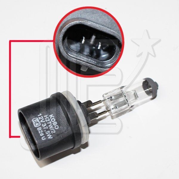 LAMPARA H27/2 893 12V 37.5W