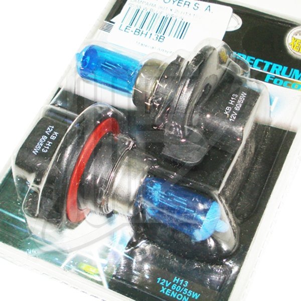 LE-BH13B.jpg LAMPARA (KIT X 2) H13 12V 60/55 W BLUE VISION