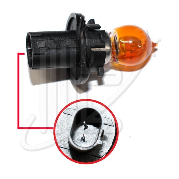 LAMPARA HPC16WY 12V 16W AMBAR