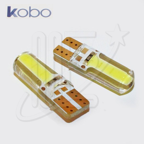 LAMPARA JGO X2 T10 5W5  2821 SILICONADA 12V