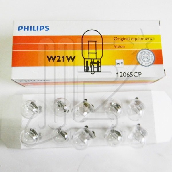 LP12065.jpg LAMPARA PHILIPS W21W 12V CP**