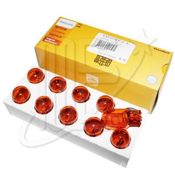 LAMPARA PHILIPS 12V WY21W WX3X16D AMBAR**