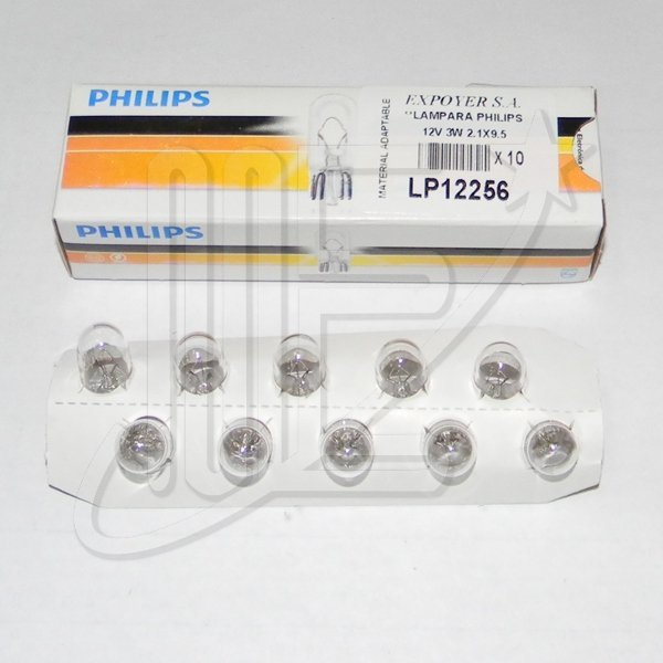 LAMPARA PHILIPS 12V 3W 2.1X9.5**