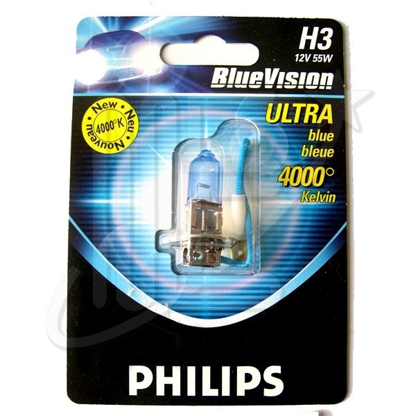 LP12336B.jpg LAMPARA PHILIPS H3 12V 55W B1 BLUE VISION**