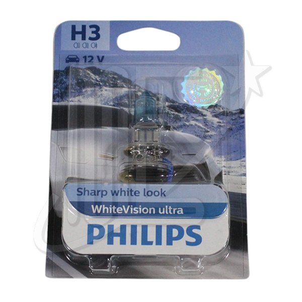 LP12336WVUB1.jpg LAMPARA PHILIPS H3 WhiteVision Ultra PK22S 12V 55W