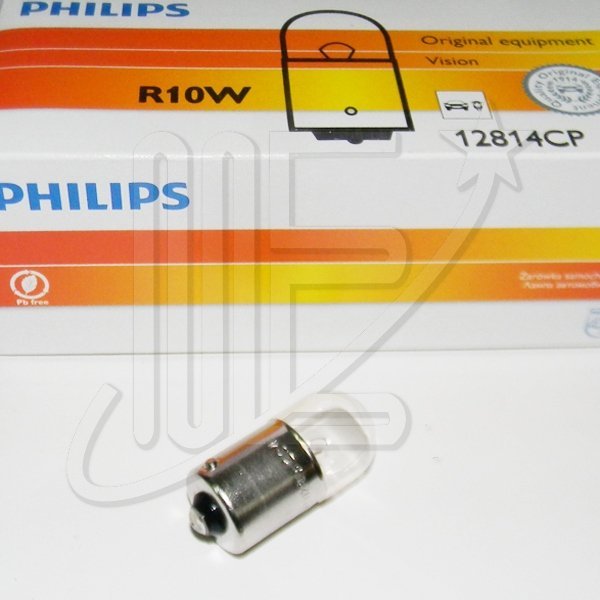 LP12814.jpg LAMPARA PHILIPS R10W 12V BA 15S**