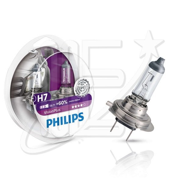 LP12972VP.jpg LAMPARA (KIT x2) PHILIPS H7 VP V.PLUS + 60LUZ**