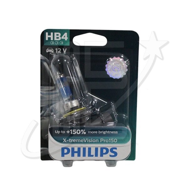 LP9006XVPB1.jpg LAMPARA PHILIPS HB4 X-tremeVision Pro P22D 12V 51W