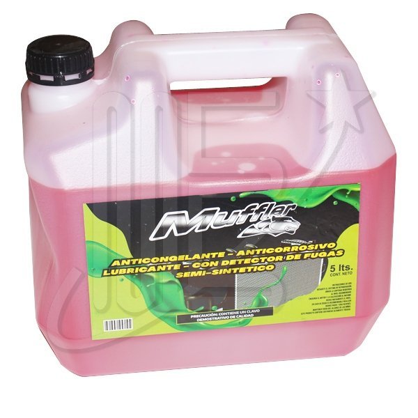 LIQUIDO REFRIGERANTE ROJO DE USO DIRECTO X5 LITROS