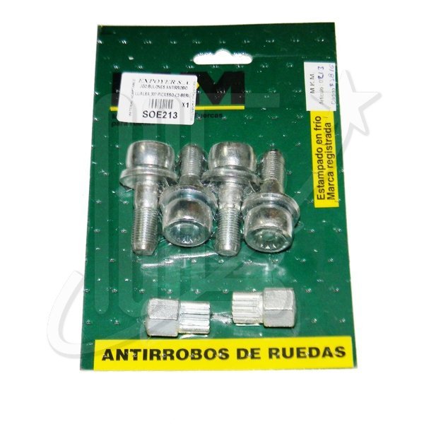 SOE213.jpg JUEGO BULONES ANTIRROBO P/ 206-307-PICAS-C3-BERL-