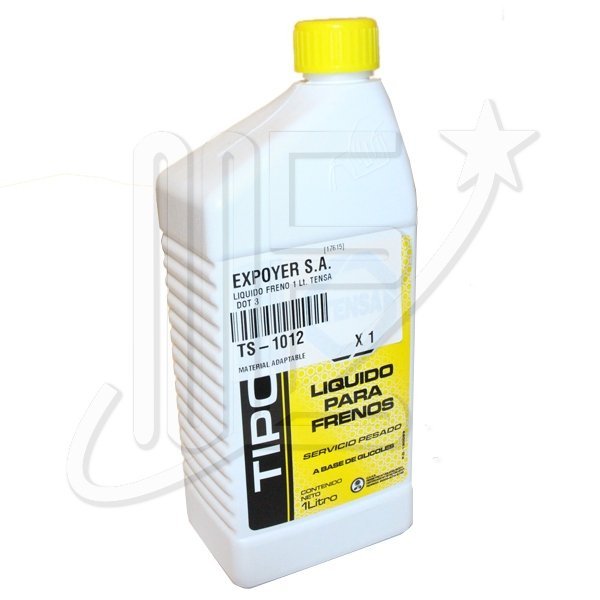 TS-1012.jpg LIQUIDO FRENO 1Lt TENSA DOT 3